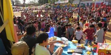 Día del Niño en Puerto Libertad: una multitud de pequeños disfrutaron del exitoso evento