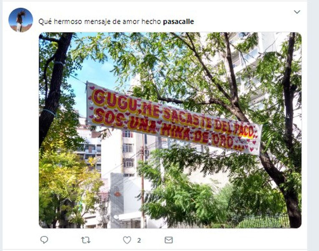 El pasacalle sorprendió a los vecinos y rápidamente se hizo vital en Rosario. (Twitter)