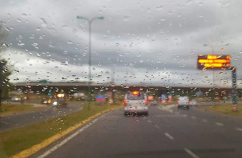 Lluvia en San Luis.