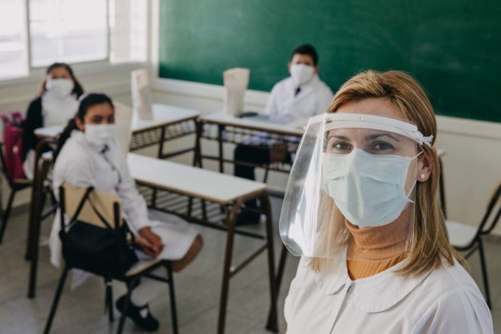 La provincia de San Juan reanudó las clases tras el receso por la pandemia del coronavirus. (Gobernación de San Juan)