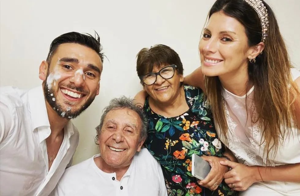 Toto Salvio y su familia (Instagram)