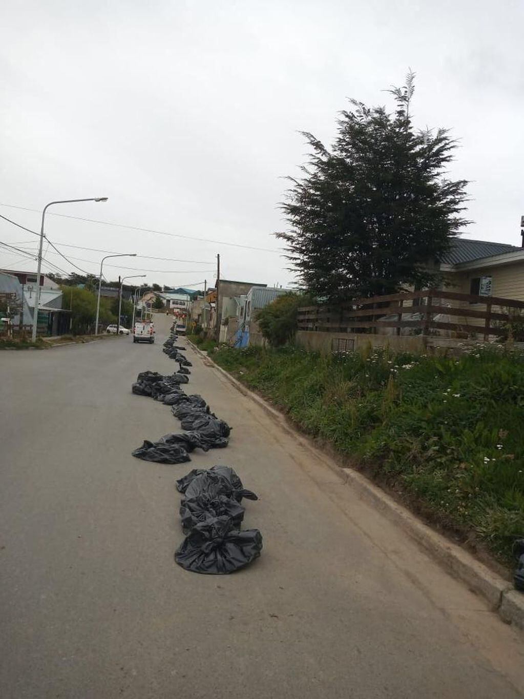 Limpieza y recolección de voluminosos en distintos barrios de la ciudad por parte de la Municipalidad de Ushuaia-