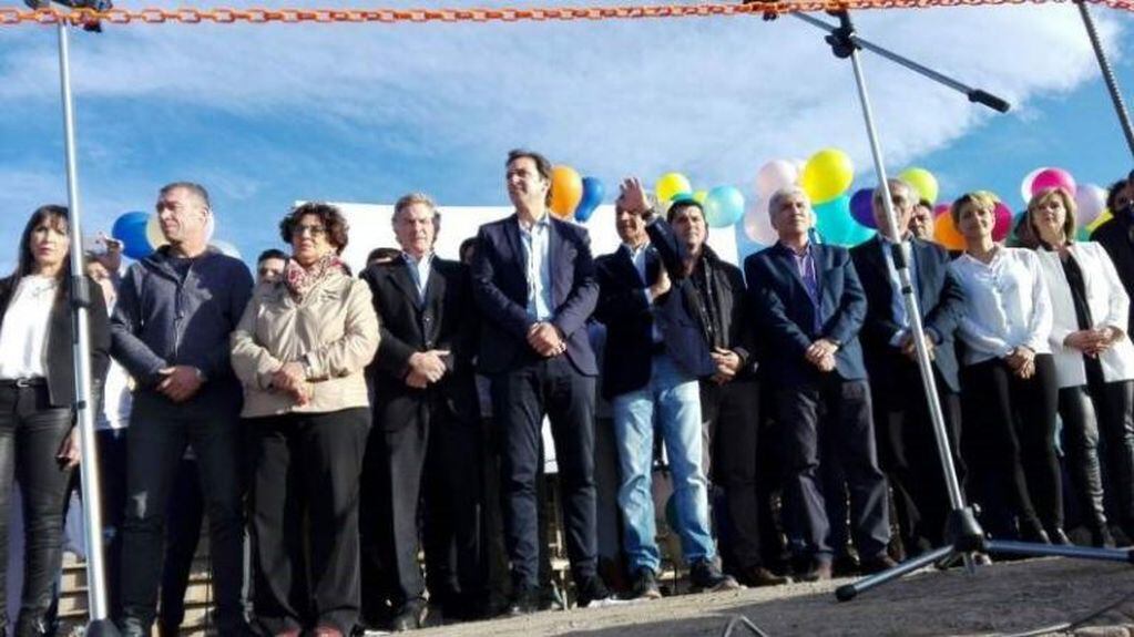 Nancy Avelín en el lanzamiento de las candidaturas legislativas del 2017.