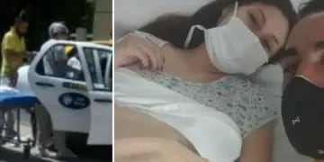 Falleció el bebé que había nacido en un taxi