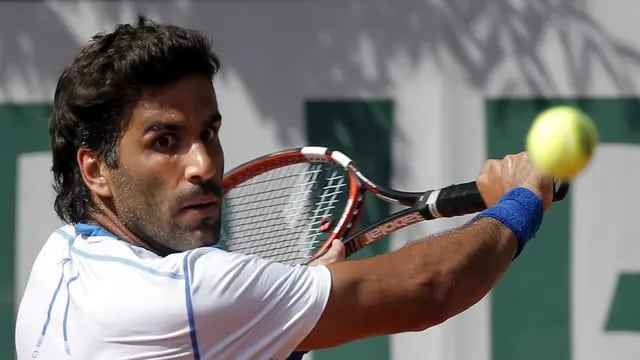 “Machi” González tras la caída se concentrará en el torneo de dobles. 