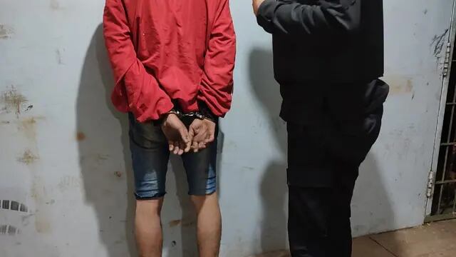 Acusado de robar un celular a punta de cuchillo en Eldorado fue detenido