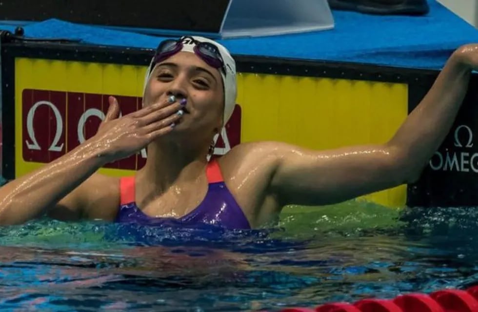 Delfina Pignatiello debuta en los Juegos Olímpicos de la Juventud Buenos Aires 2018.