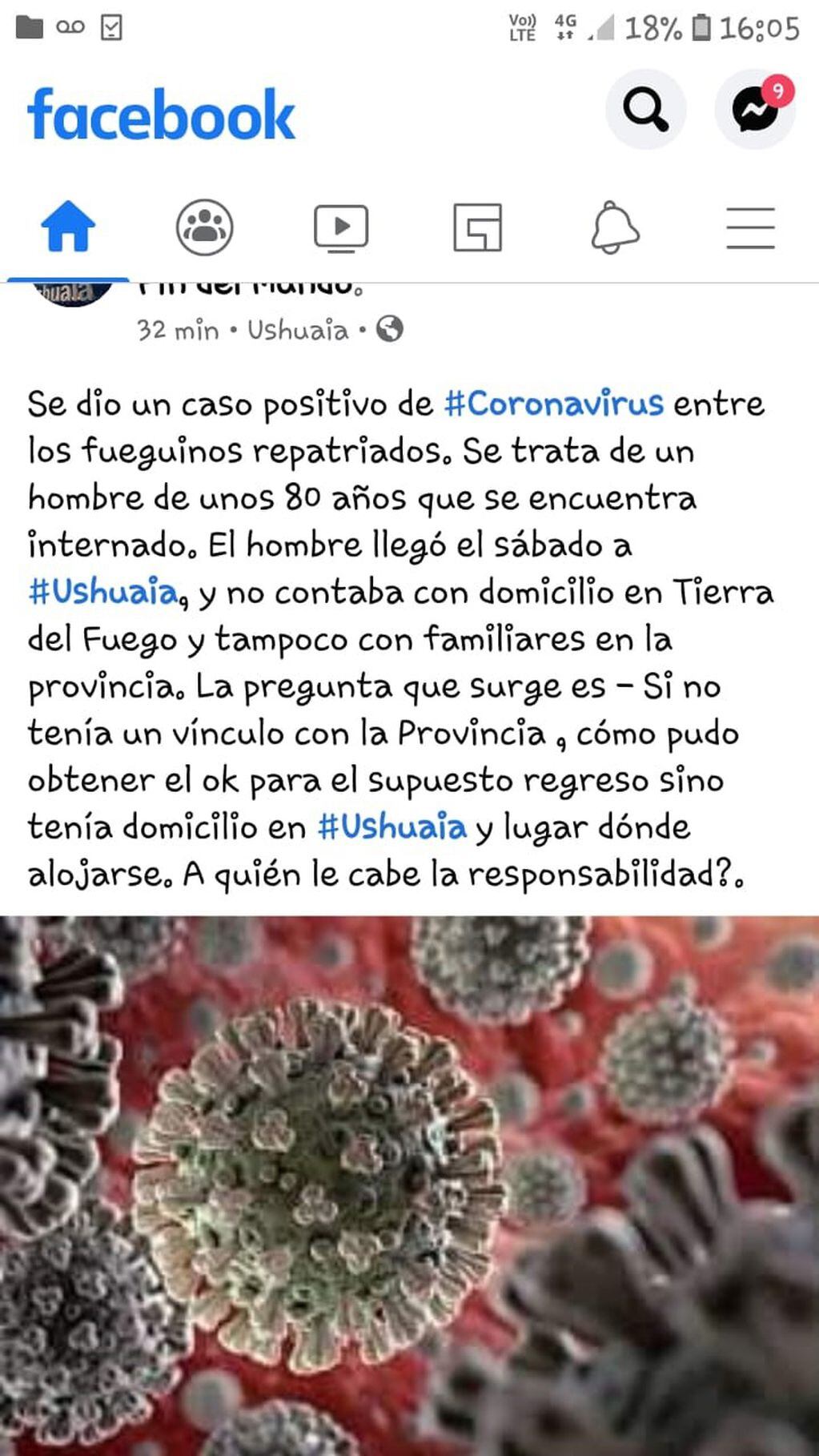 Fake news coronavirus TDF.