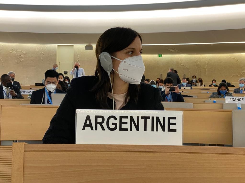 María del Carmen Squeff, la representante argentina ante la ONU.