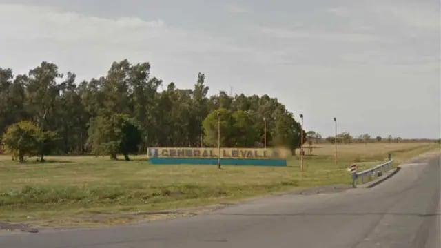 GENERAL LEVALLE. El lugar del sur cordobés donde murió el turista de 44 años (Imagen de Google Street View).