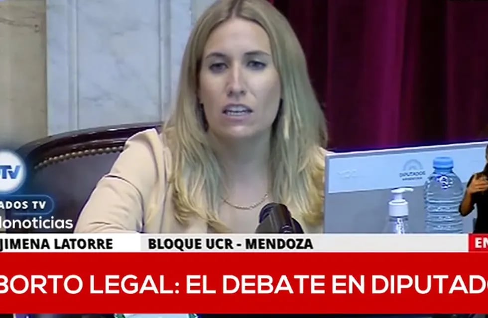 Jimena Latorre -Legisladora por Mendoza-