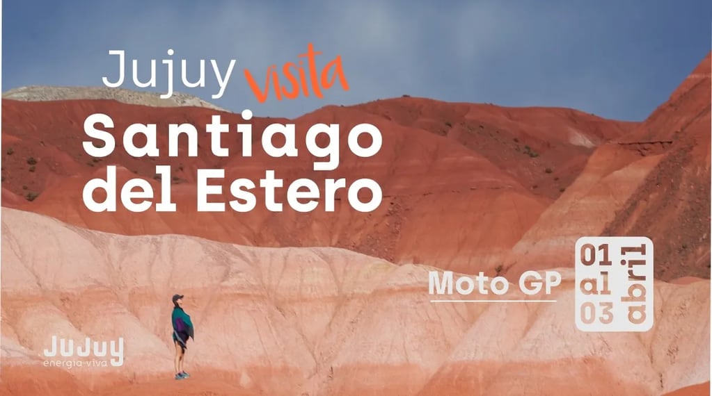 La provincia de Jujuy anunció oficialmente la campaña de promoción turística que realizará este fin de semana en la ciudad de Termas de Río Hondo en el marco de una nueva fecha del Moto GP, el campeonato mundial de motociclismo.