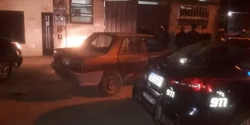 Balearon un patrullero de la Policía de Santa Fe en Rosario