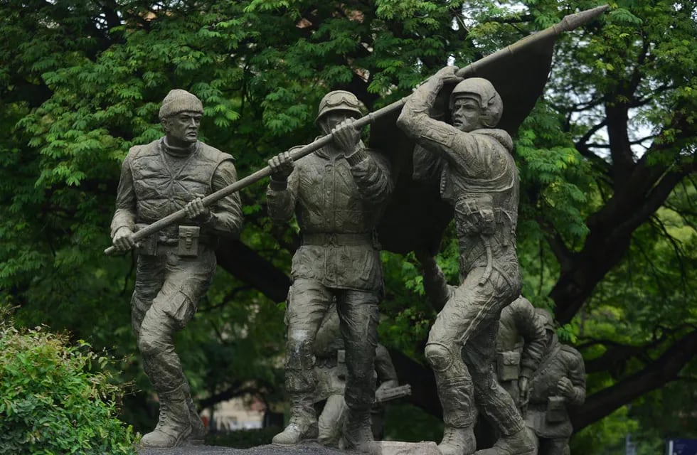 Monumento a los héroes de Malvinas, en Córdoba.
