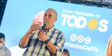 Fabián Ríos, candidato a Gobernador PJ.