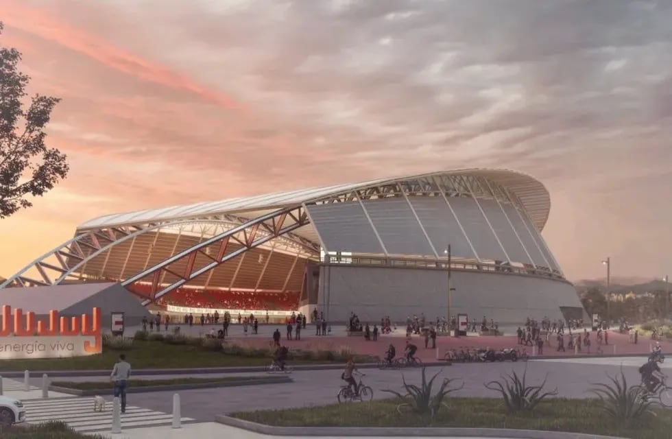 Este aspecto tendrá el estadio polideportivo multipropósito de la Ciudad Deportiva que se construirá en San Salvador de Jujuy.