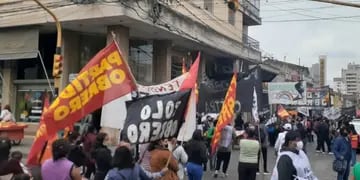 marcha organizaciones en Jujuy