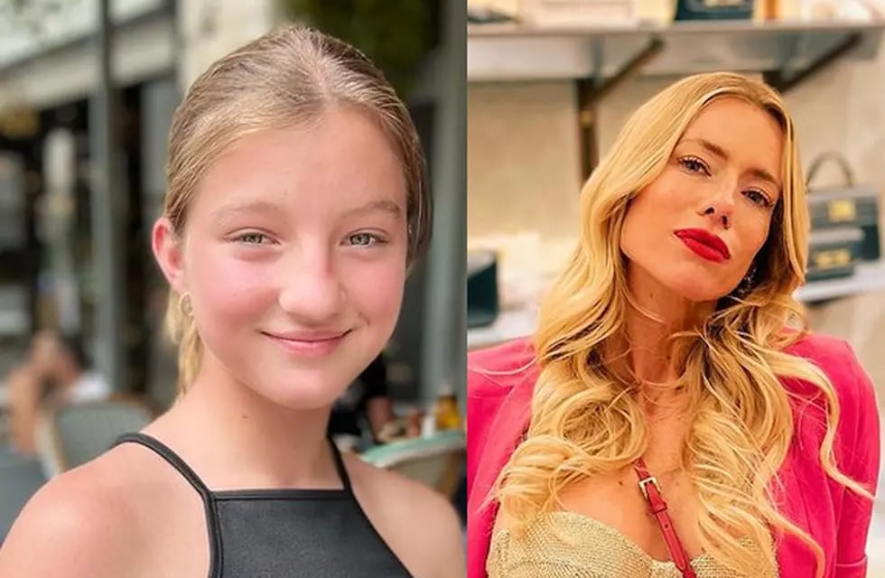 Allegra, la hija de Nicole Neumann, se hizo un piercing y la modelo reaccionó en Instagram.