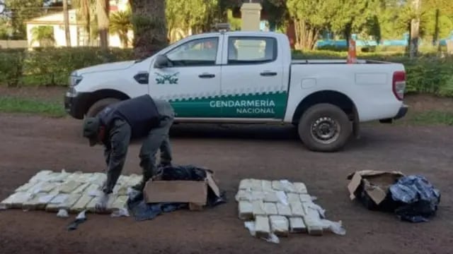 Gendarmería Nacional intercepta narcotráfico proveniente de Paraguay en Puerto Rico