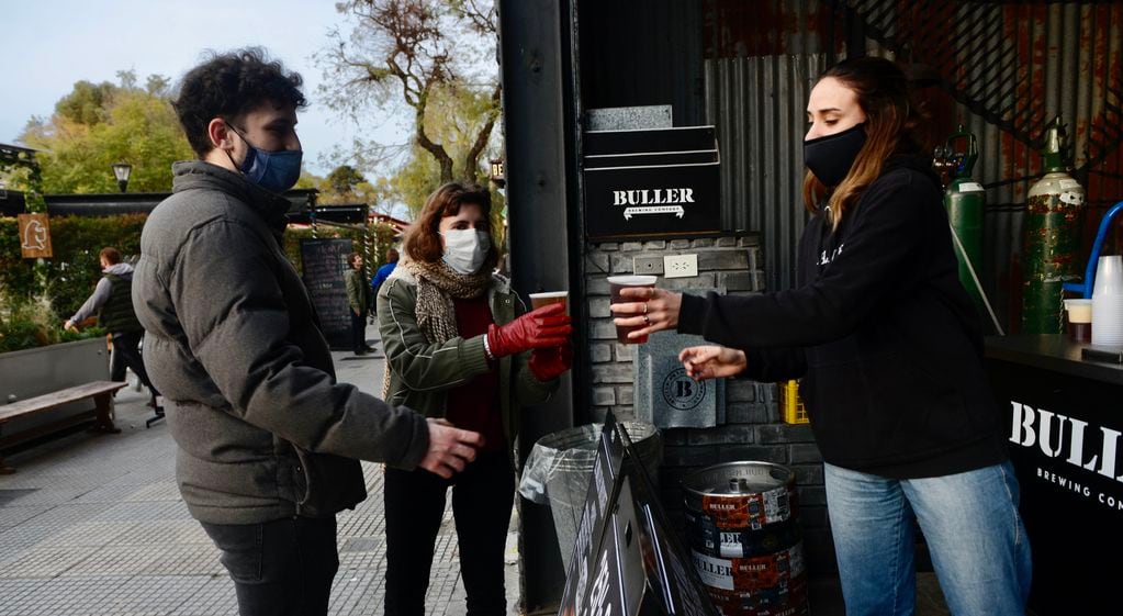 La gastronomía fue uno de los rubros más afectados por la pademia - Foto: Andrés D’Elia