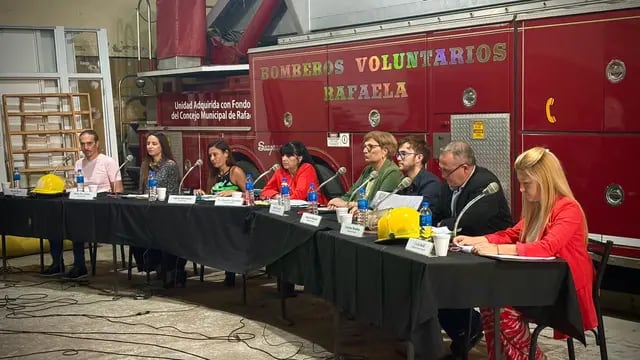 El Concejo Municipal de Rafaela sesionó en la Asociación de Bomberos Voluntarios