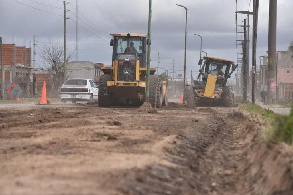 Se inició la repavimentación de la avenida 32 de 155 a 161 (Municipalidad de La Plata)
