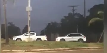 Puerto Rico: chocó a otro vehículo con su camioneta y se fue del lugar