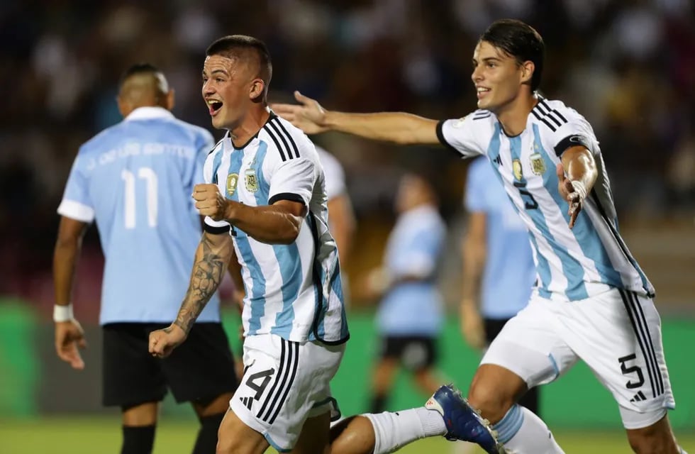 Argentina se clasificó primero de grupo al cuadrangular final del Preolímpica. (Prensa CONMEBOL)