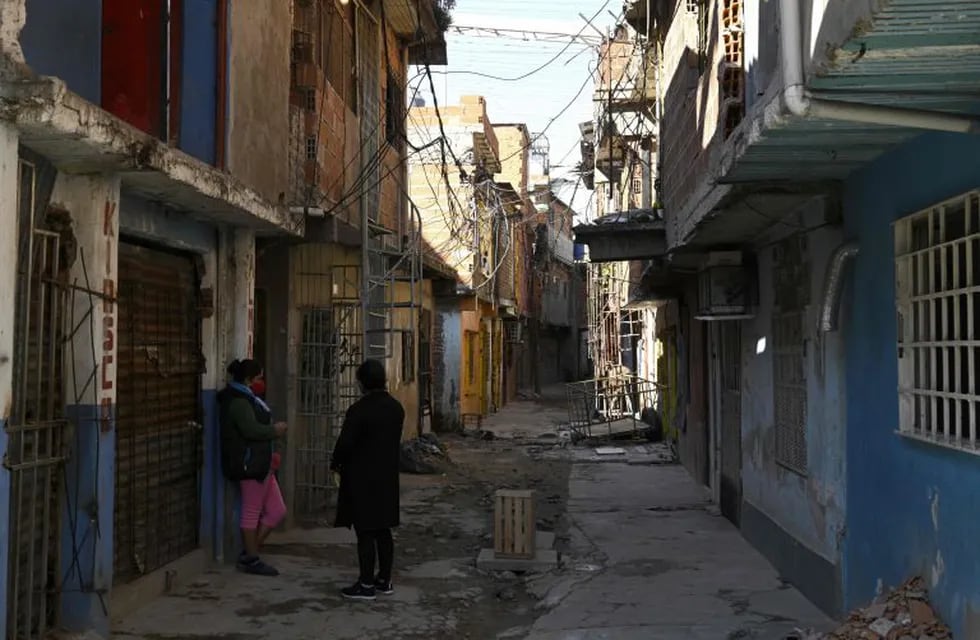 Barrio Padre Carlos Mugica. (AFP)
