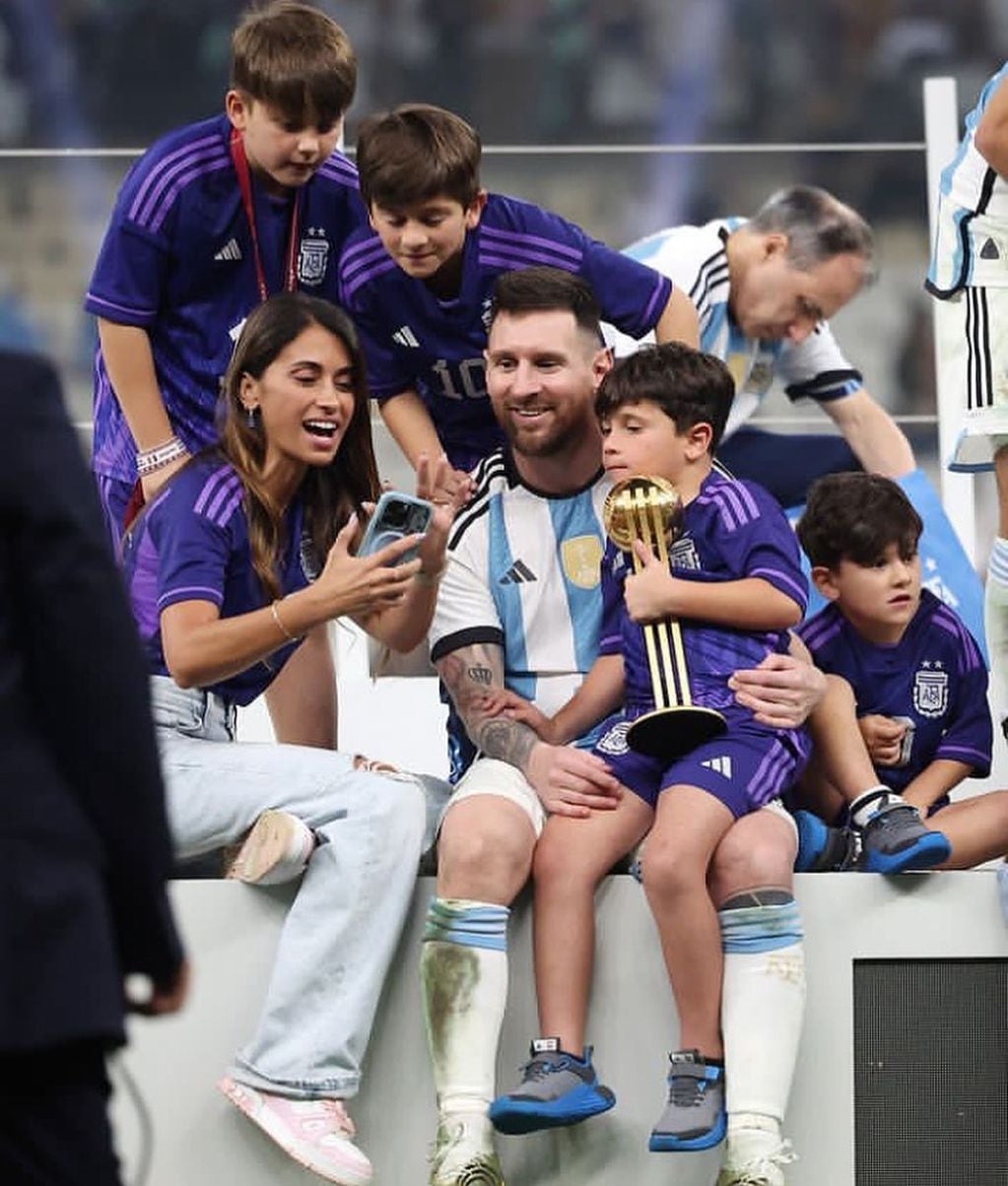 La familia Messi está feliz, Argentina está feliz.