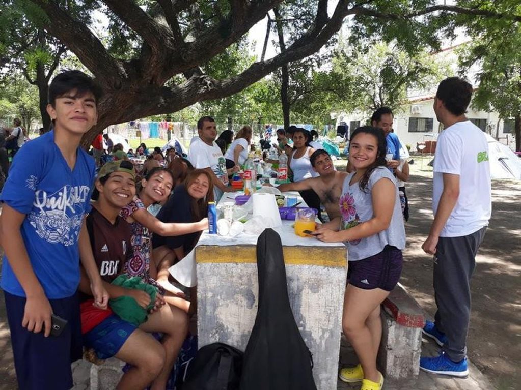 Día del estudiante en el balneario Carlos Xamena (Facebook Balneario - Camping "Carlos Xamena")