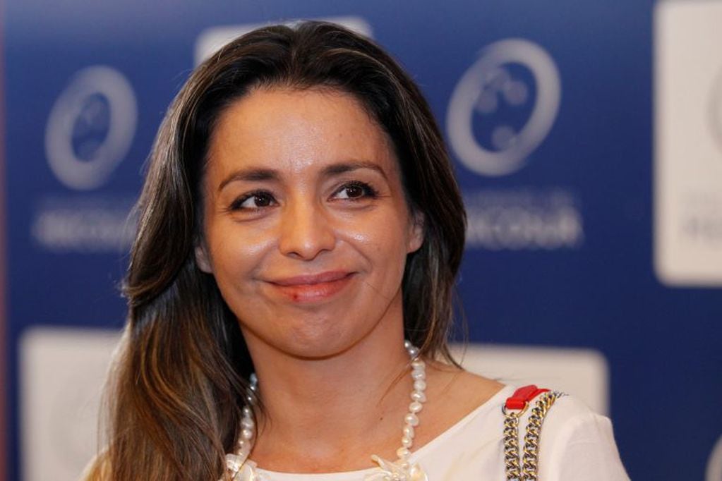 La integrante del Parlamento del Mercosur por el frente "Cambiemos"  Mariana Zuvic. Crédito: EFE/Juan Ignacio Mazzoni.