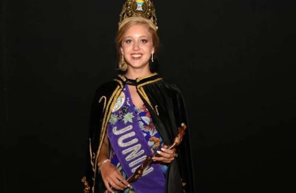 Melisa Estefanía Simón. Reina de Junín 2020.