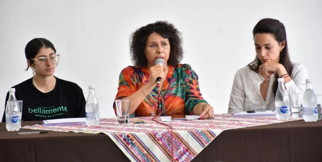 En la apertura del encuentro estuvieron la presidenta del Consejo Provincial de la Mujer e Igualdad de Género, Lourdes Navarro; la oficial de Género y Juventudes del UNFPA en Argentina, Victoria  Vaccaro; y las  representantes de la fundación Bellamente, Candela Yatche y Lucila Cristallo.