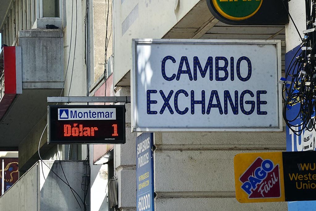 El dólar blue cotizó en $220 para la venta y $217 para la compra. Foto: Pedro Castillos/La Voz.