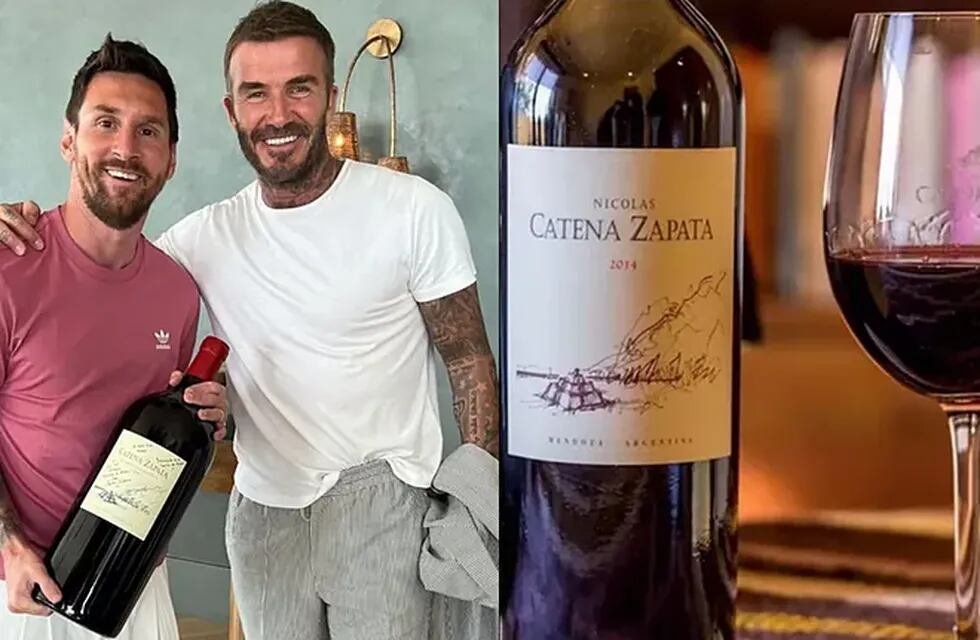 Cuánto sale el vino que le regalaron a Messi.