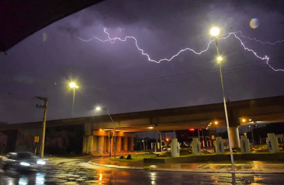 Se espera una importante tormenta eléctrica en Córdoba.