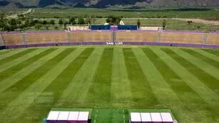 estadio Juan Gilberto Funes, escenario de Talleres - Godoy Cruz por Copa Argentina.