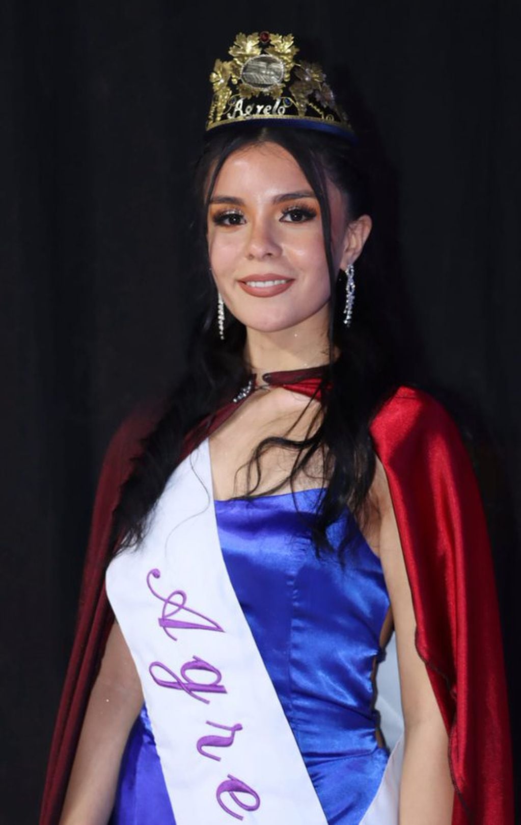 Alma Jazmín Pippia, reina del distrito de Agrelo.