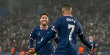 Messi y Mbappé, estrellas del partido