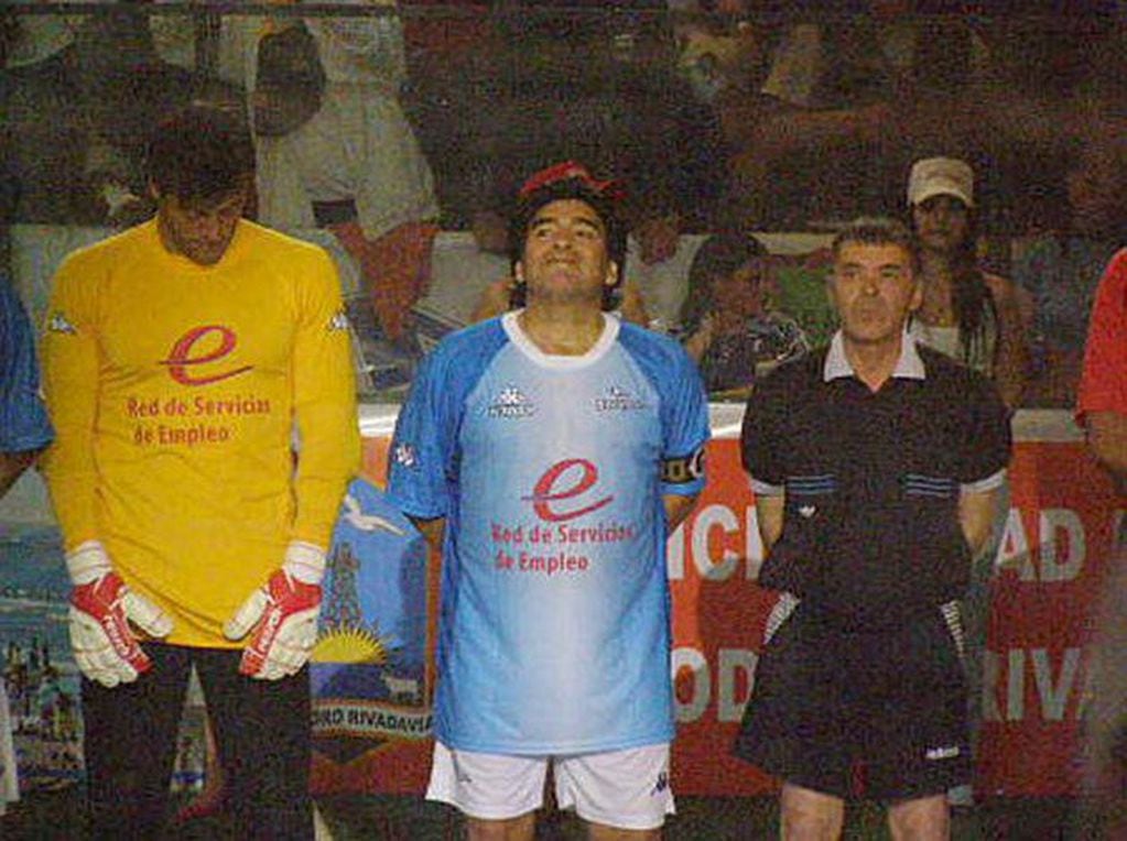 En el año 2007 Diego regresó a Comodoro.