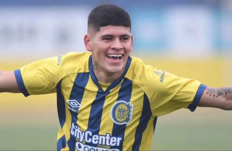 Fabricio Oviedo, joven de 18 años de Concarán, debutó en Rosario central