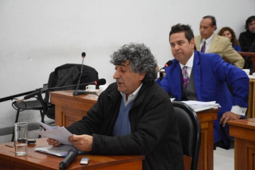 Felipe Grillo durante el juicio de la tragedia de Zanjitas.