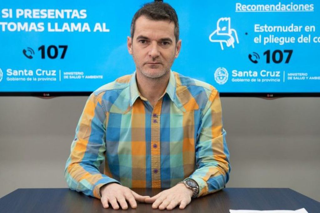 Rio Gallegos secretario de Estado de Salud Pública, Ignacio Suárez Moré