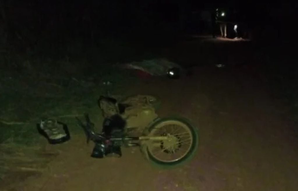 Un hombre falleció tras accidentarse con su motocicleta en 25 de Mayo.