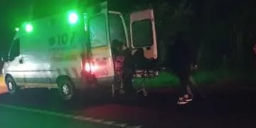 Tres personas heridas tras el choque entre un motociclista y un carro tirado por caballo en Guaraní