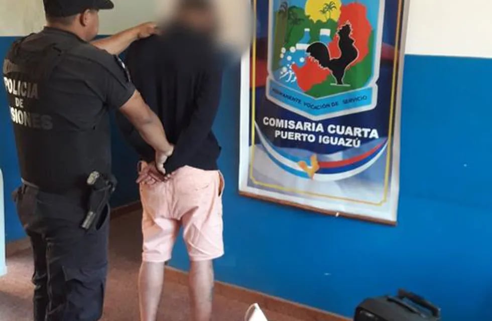 Puerto Iguazú: ingresó a una vivienda cuando el dueño no se encontraba y terminó detenido.