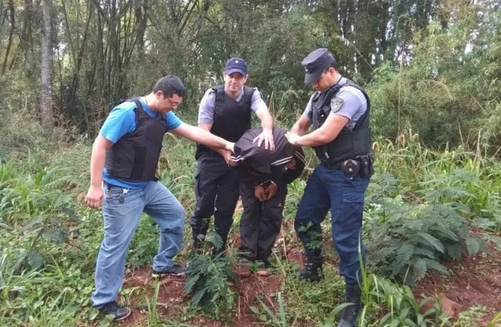 Capturaron al interno que se había fugado del penal de Eldorado. (Foto: Misiones Online)