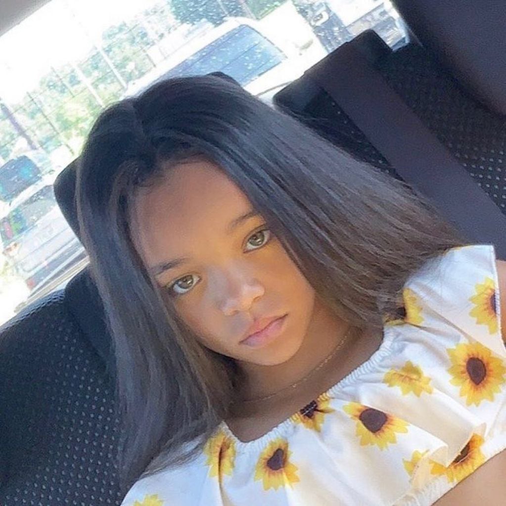 La nena que es igual a Rihanna (Foto: Instagram)