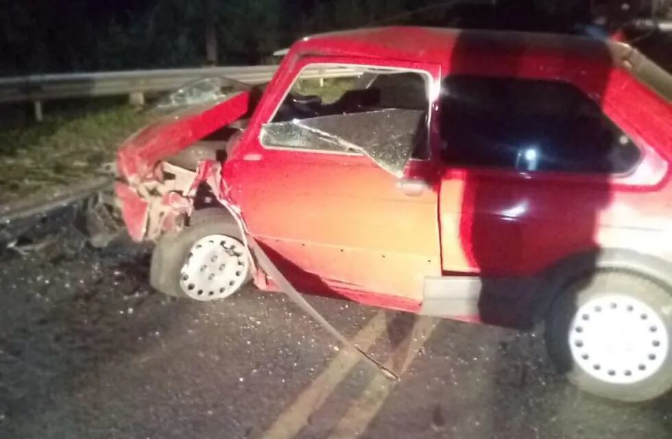 Accidente de tránsito en Potrero de Garay: el conductor de un vehículo resultó herido